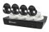 Swann 8CH 4K NVR Kit with 4 x 4K PIR Spotlight Bullet Cameras
